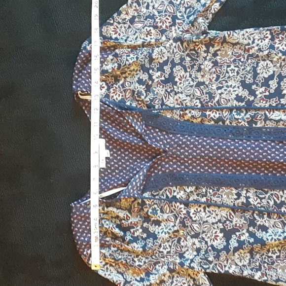 FINAL SALE Bohemian Floral Blouse - Picture 9 of 10